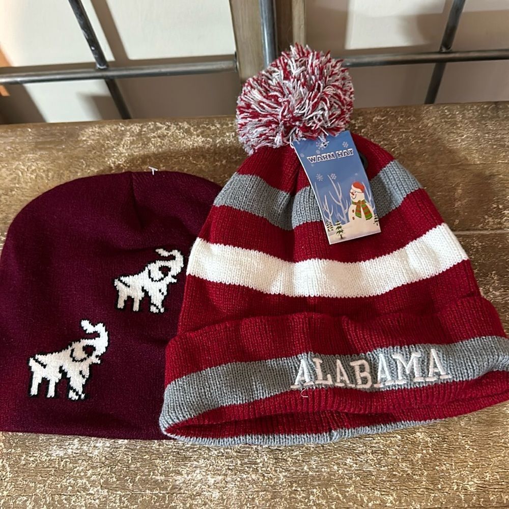 2 Alabama hats